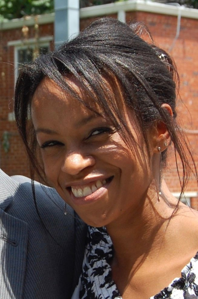 Susan Wiley with relaxed hair in 2012